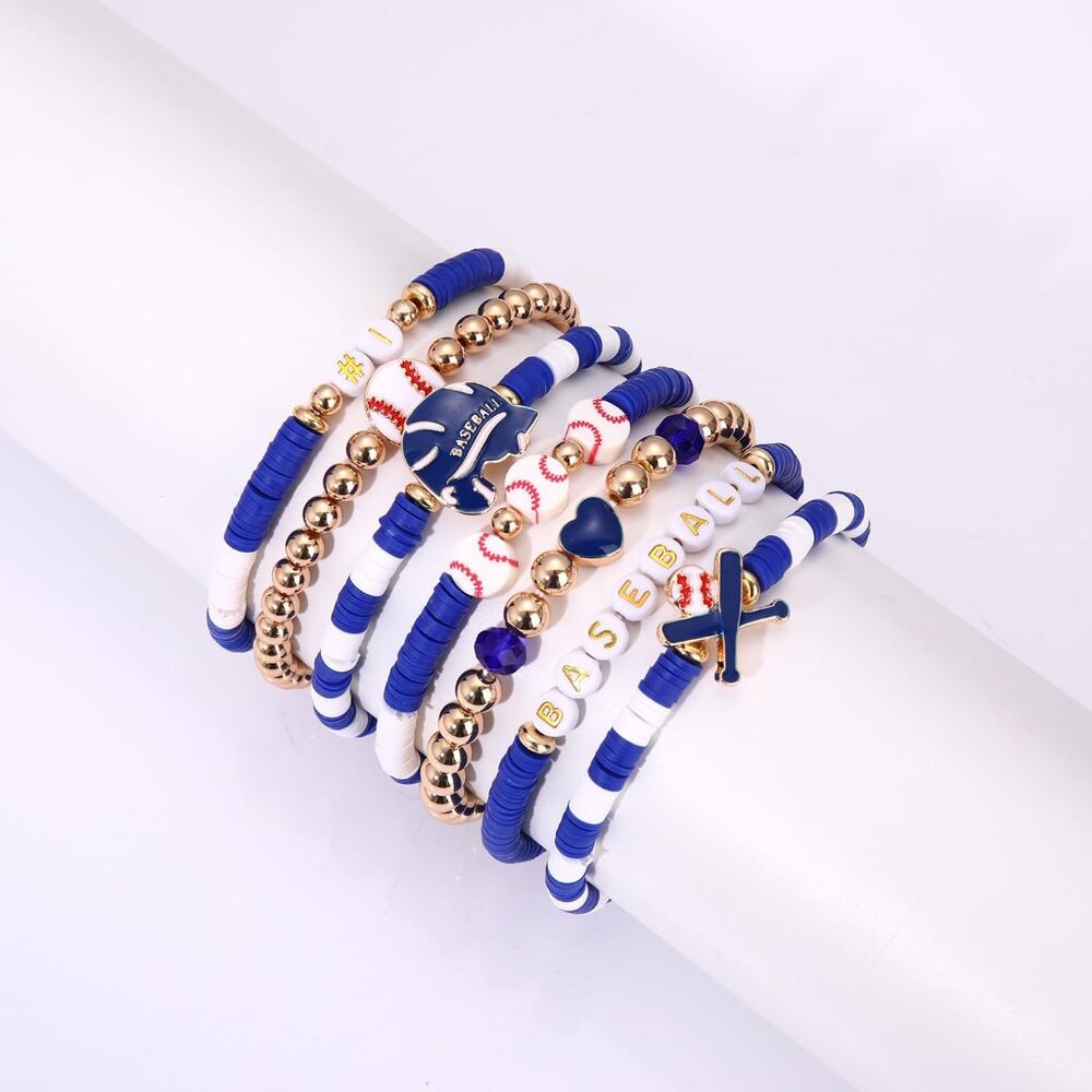 Stackable Baseball Bracelets For Women - Vibrant … - image 4